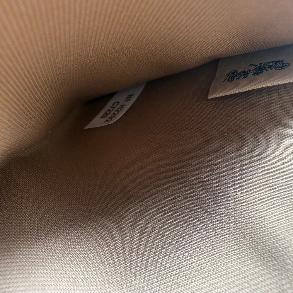 Coach White Embossed Wallet - Picture 10 of 12